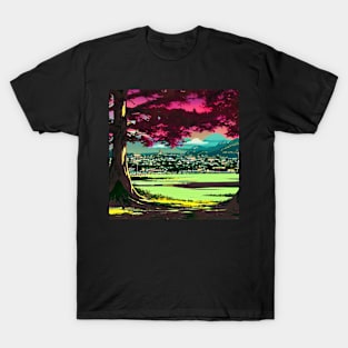 Anime Style Landscape T-Shirt